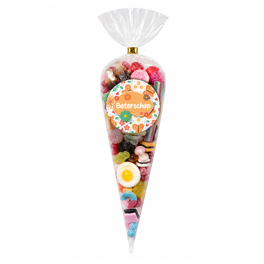 Puntzak snoepmix "Beterschap"