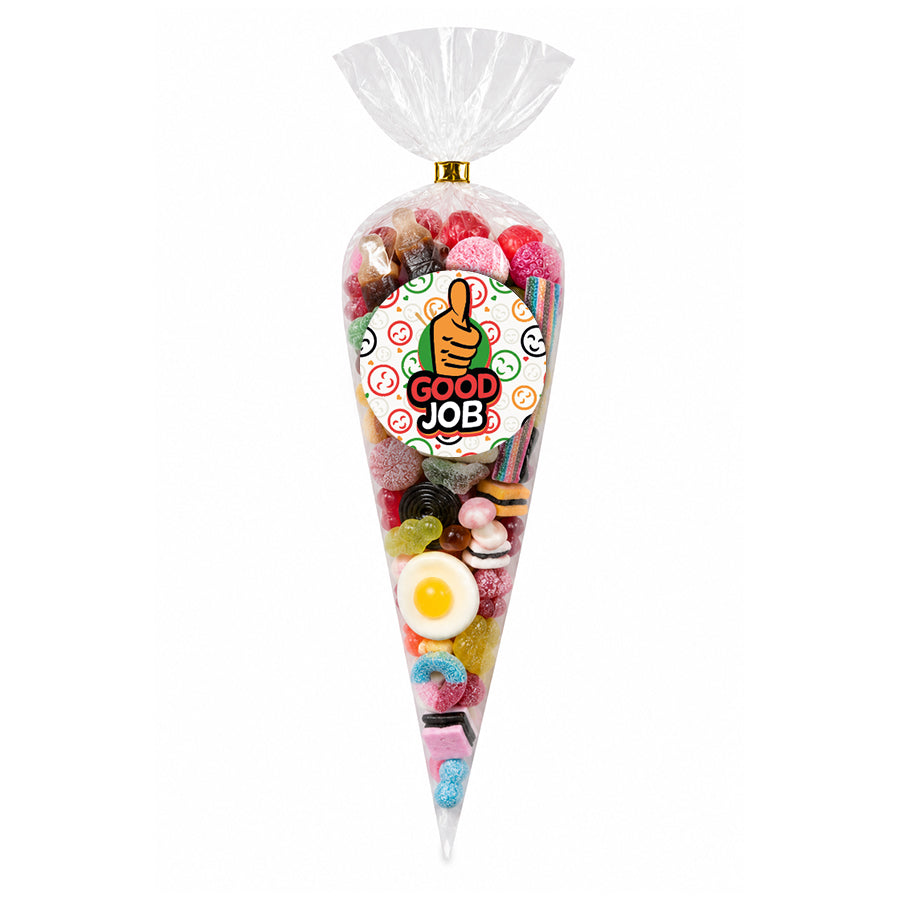 Puntzak snoepmix "Good job"